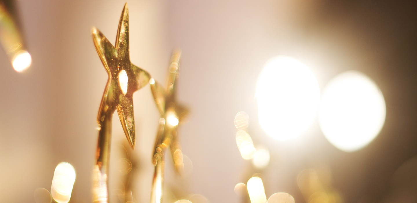 Star shaped trophies