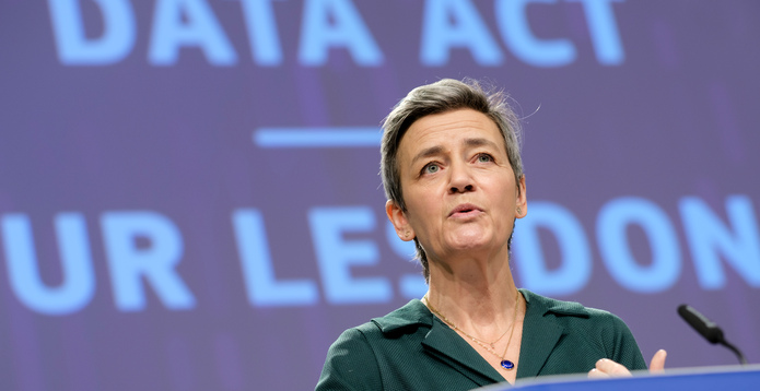 Margrethe Vestager at launch of EU Data Act