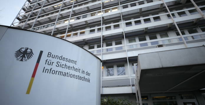 BSI building Bonn card