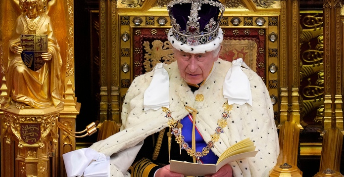 Kings Speech 2024 Card