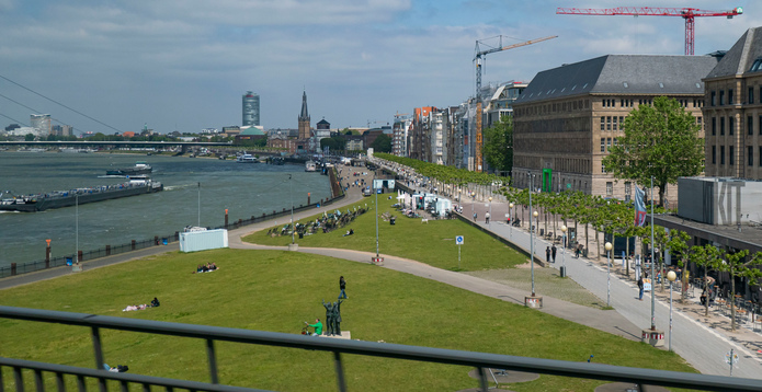 Düsseldorf on the Rhine