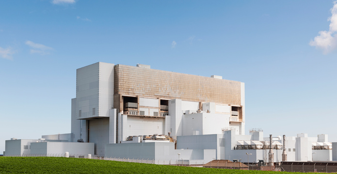 Torness nuclear power station Scotland Card