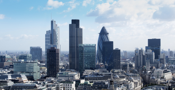 City of London financial district