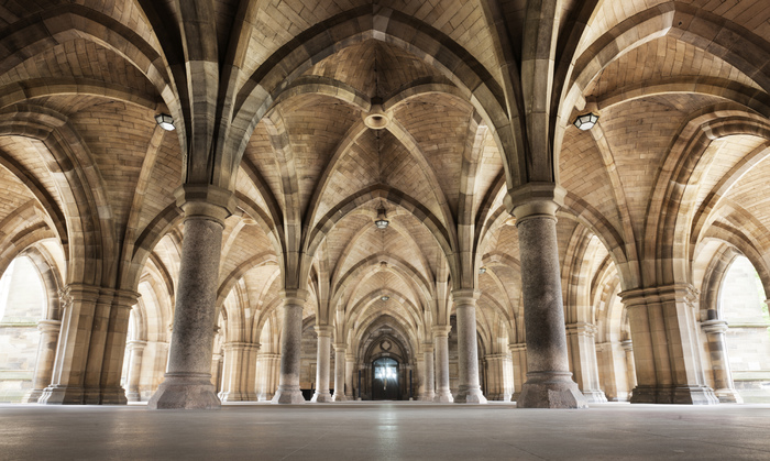 Glasgow University Cloisters