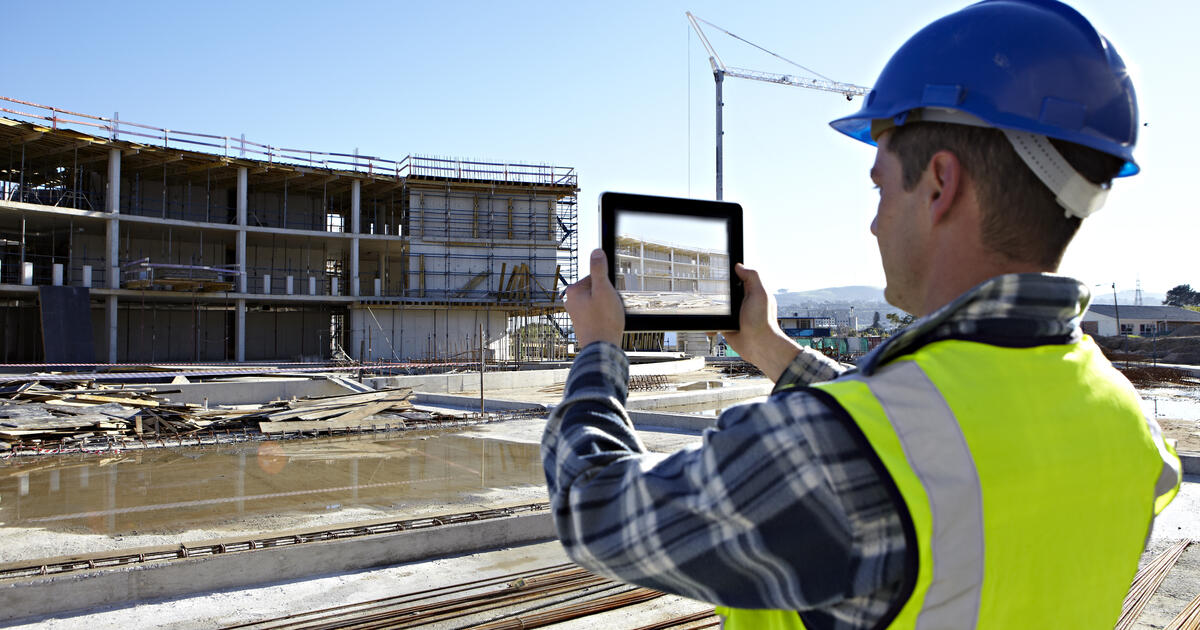 Technology on construction site