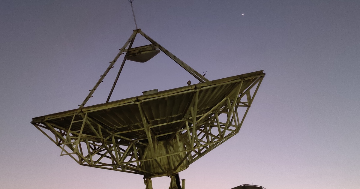 Satellite dish Goa, India