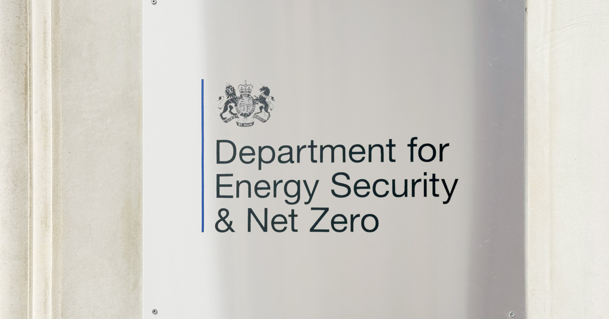 UK gov energy department sign seo