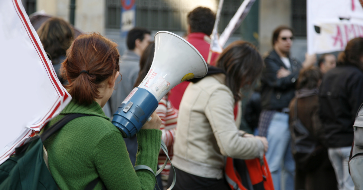 Demonstration protest climate change strike-LinkedIn