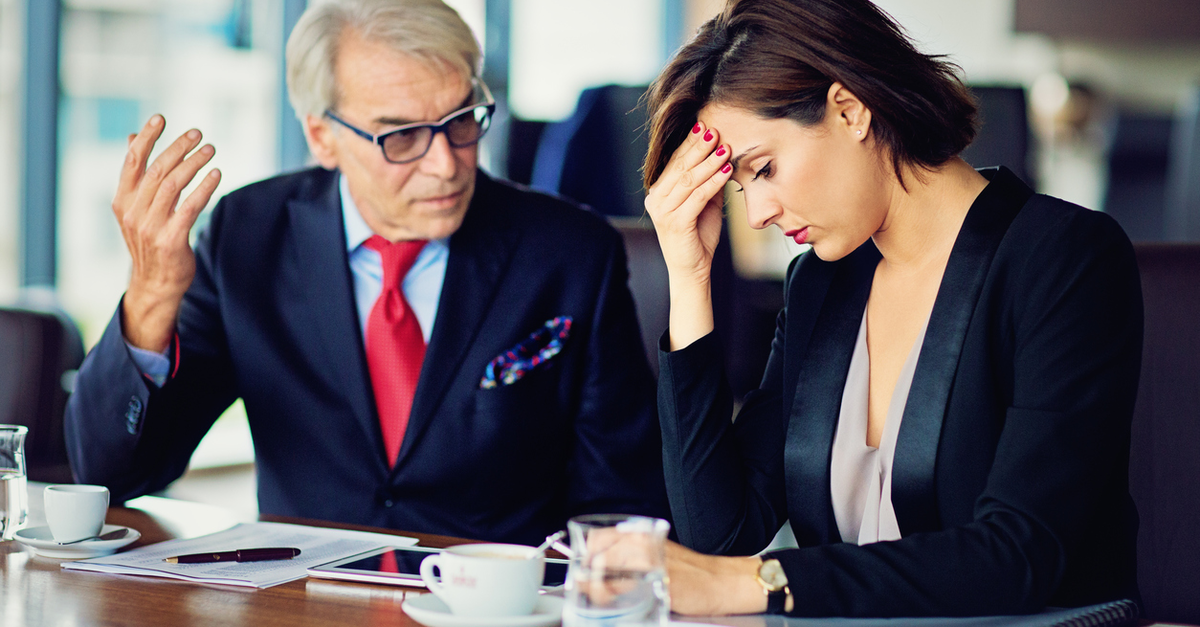 Workplace harassment businessman bullying -LinkedIn