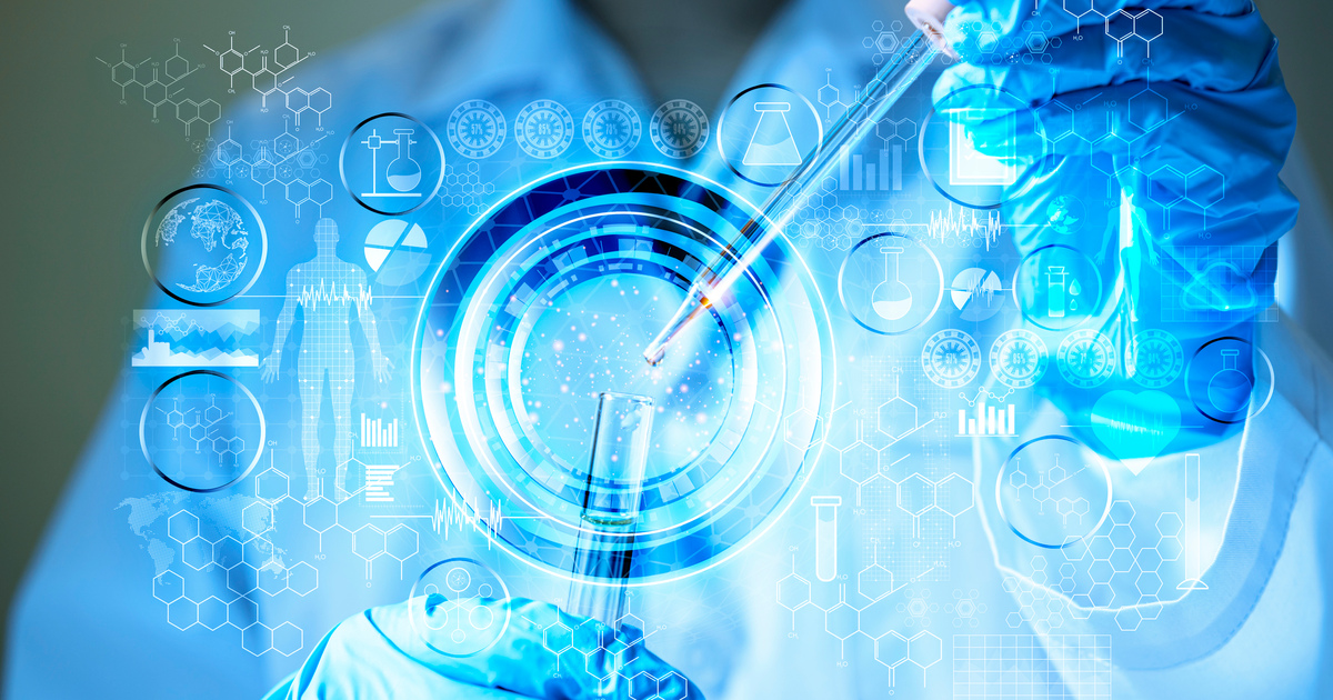 Biotech stock image SEO